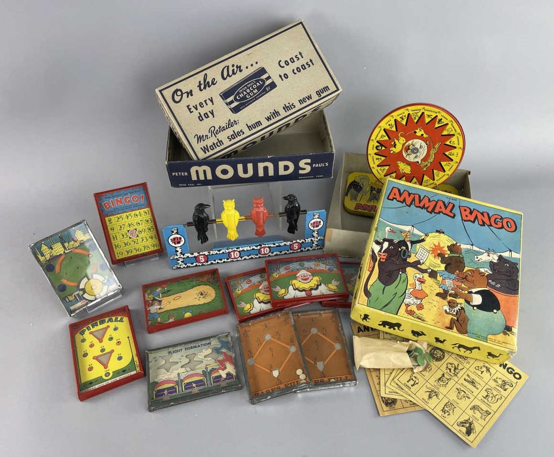 Vintage Wyandotte Colmor Mounds Animal Bingo (1 of 10)