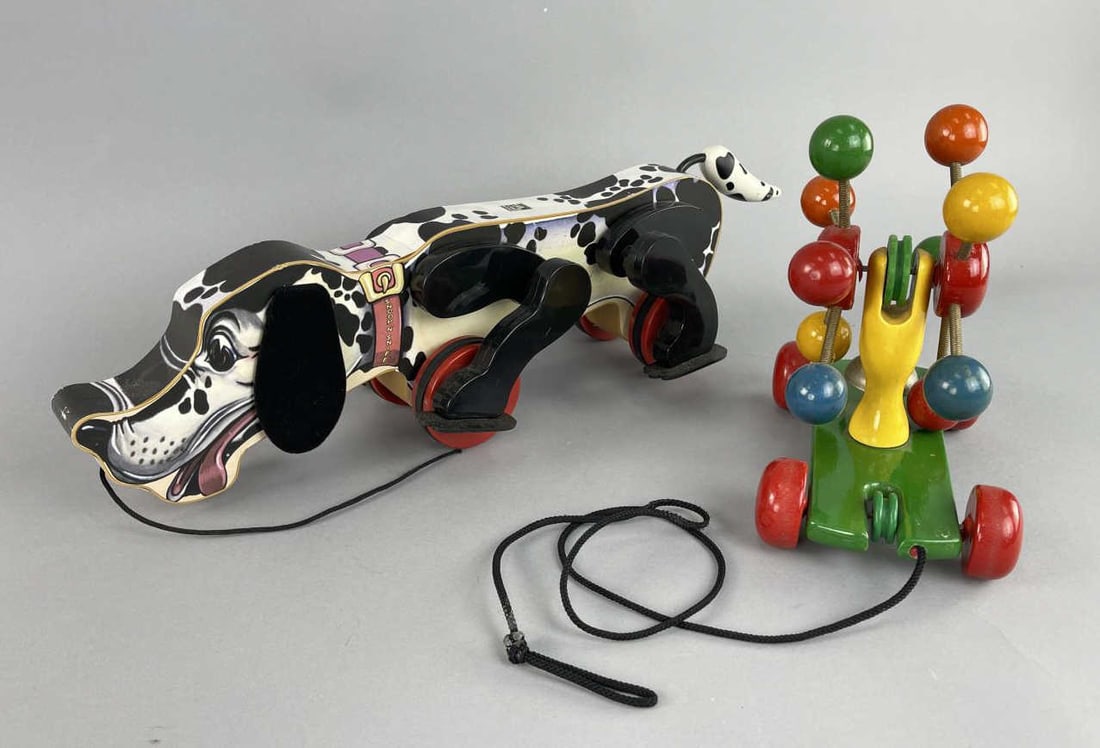 Vintage Fisher Price and Kouvalias Early Pull Toys (1 of 6)