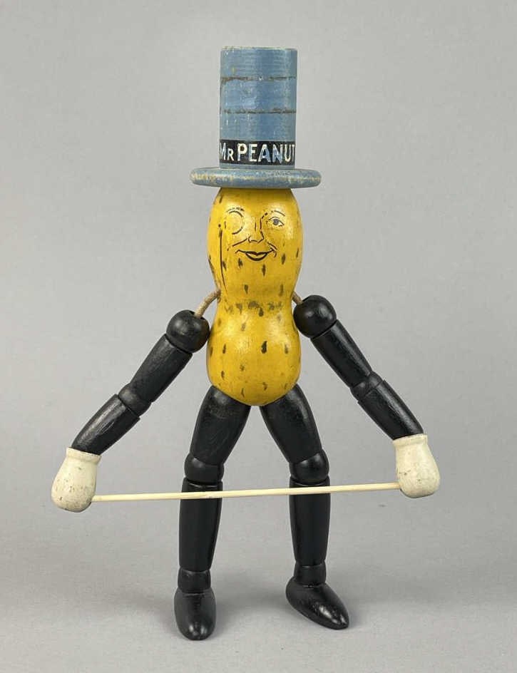 Vintage Planters Mr. Peanut Articulated Figure (1 of 7)