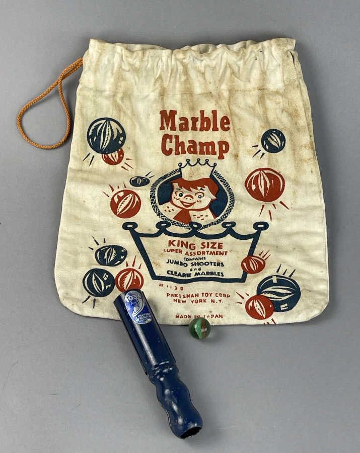 Marble Champ Bag/1934 Chicago World's Fair Shooter (1 of 3)