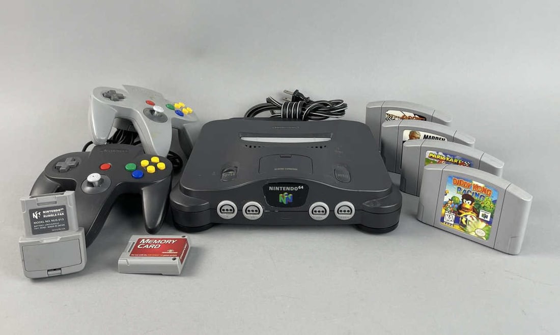 Nintendo 64 Game System & Games (1 of 4)