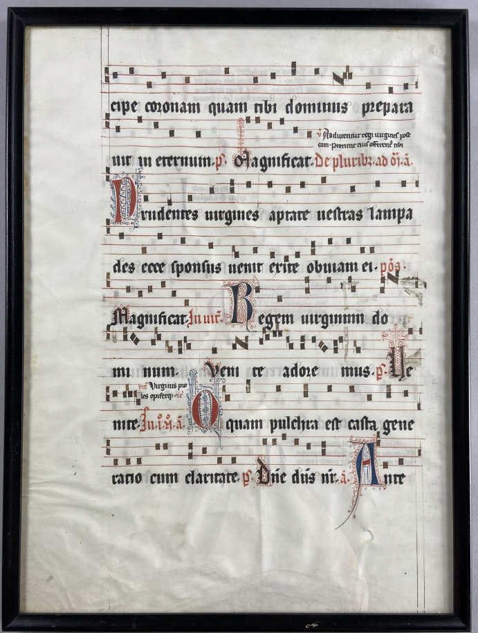 Magnificat Antiphonal on Vellum (1 of 9)