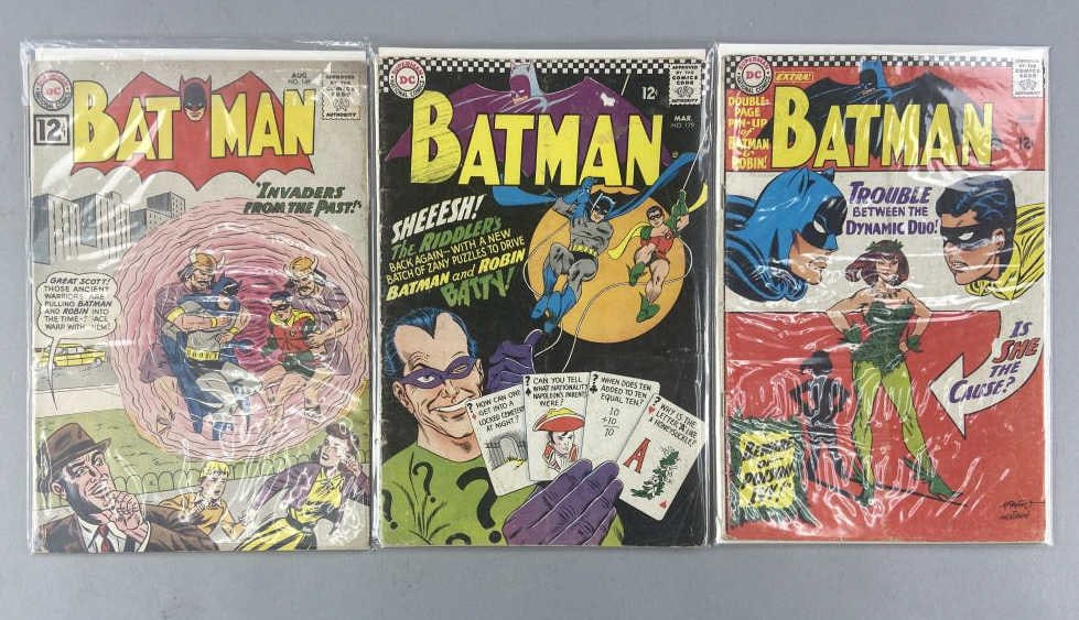 Batman Comics 149, 179, & 181 1st App Poison Ivy (1 of 12)