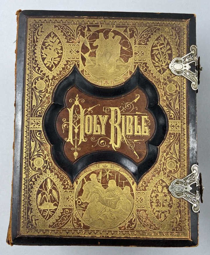 19th Century Holy Bible w/ Illustrations (1 of 9)