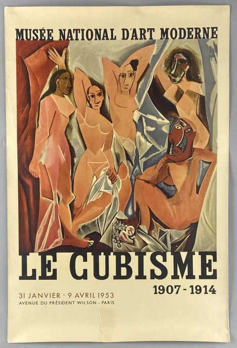 Picasso Le Cubisme 1953 Exhibition Poster (1 of 7)