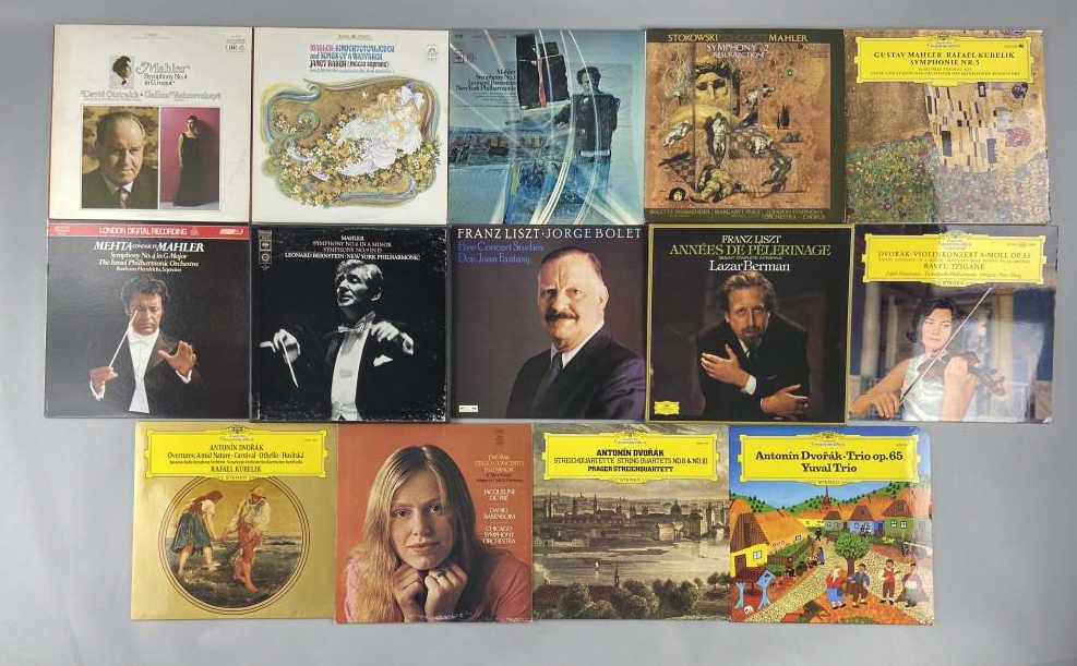 14 Classical Albums Liszt, Dvorak, Mahler (1 of 11)