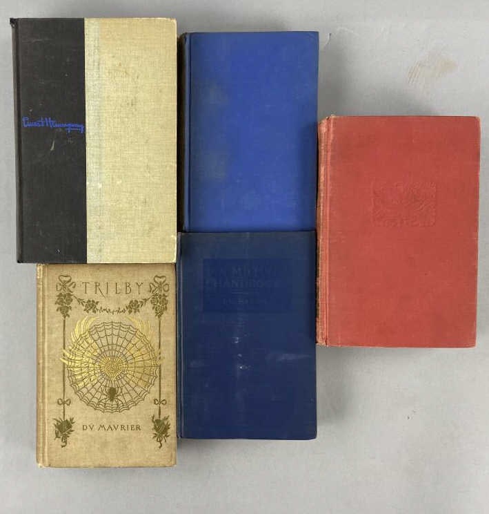 Milton, Hemingway, Du Maurier, Am. & UK Verse: Trilby by George Du Maurier, published by Harper & Brothers 1895, copyright 1894. The Hemingway Reader by Ernest Hemingway, published by Charles Scribner's Sons, 1953.The Standard book of American and