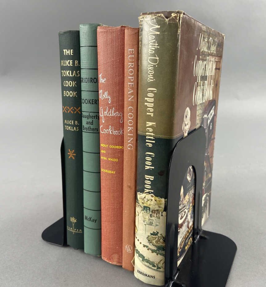 Cookbooks Alice B Toklas Martha Dixon Gridiron: The Alice B Toklas Cook Book by Alice B Toklas, published by Harper & Brothers, first American Edition, 1954. Martha Dixon's Copper Kettle Cook Book by Martha Dixson, published by WM B. Eermans, secon