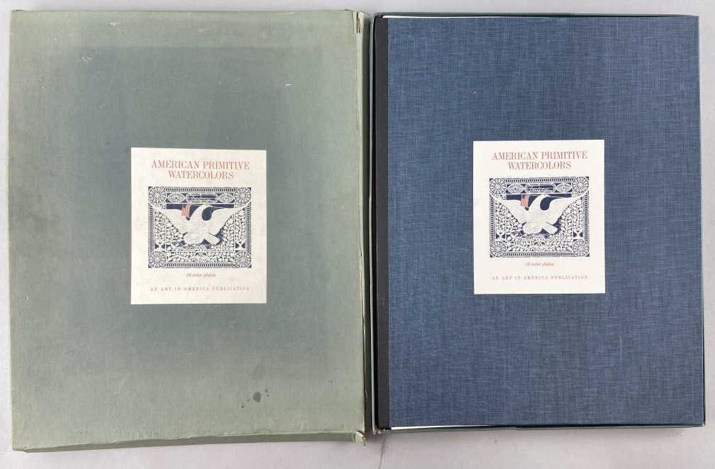 American Primitive Watercolors 16 Color Plates (1 of 10)