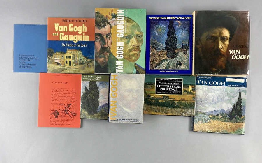 9 Books & 1 VHS on Vincent Van Gogh (1 of 20)