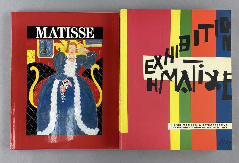 2 Matisse Books Retrospective & Modern Masters (1 of 7)