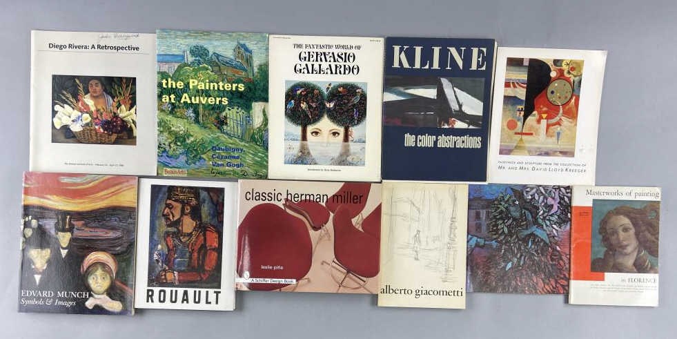 Artist Books Rivera Kline Munch Miller Rouault (1 of 16)