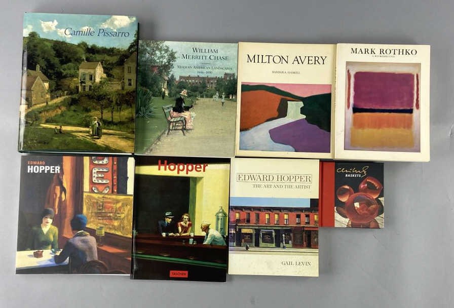 Artist Books Pissarro Chase Hopper Rothko (1 of 12)