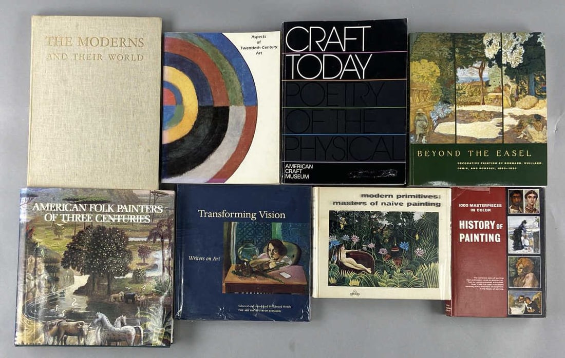 Art History Books, 20th C, Folk, Primitive, Amer. (1 of 13)