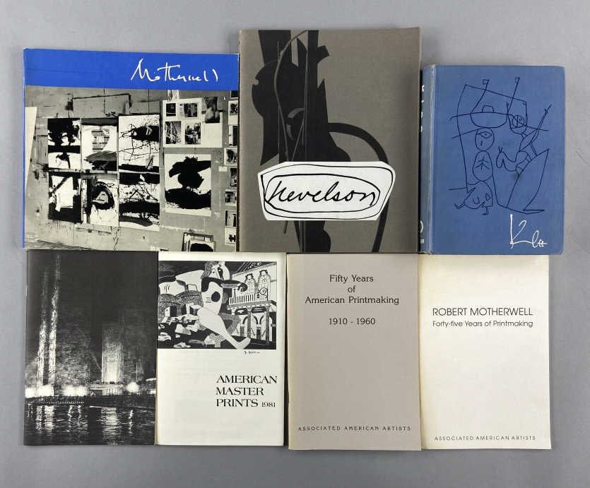 Artist Books Klee Nevelson Motherwell (1 of 10)