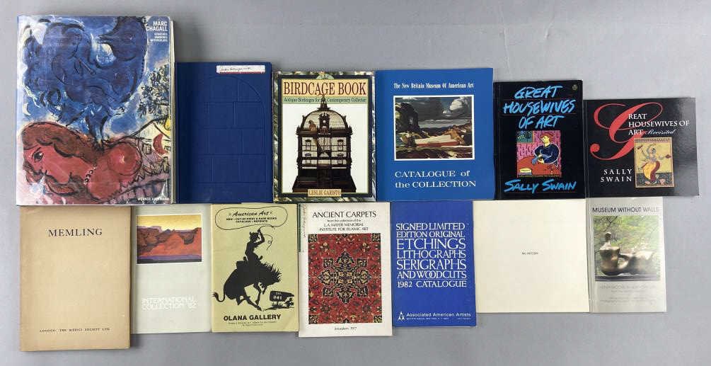 Art Books & Catalogues Chagall Memling Moore (1 of 10)