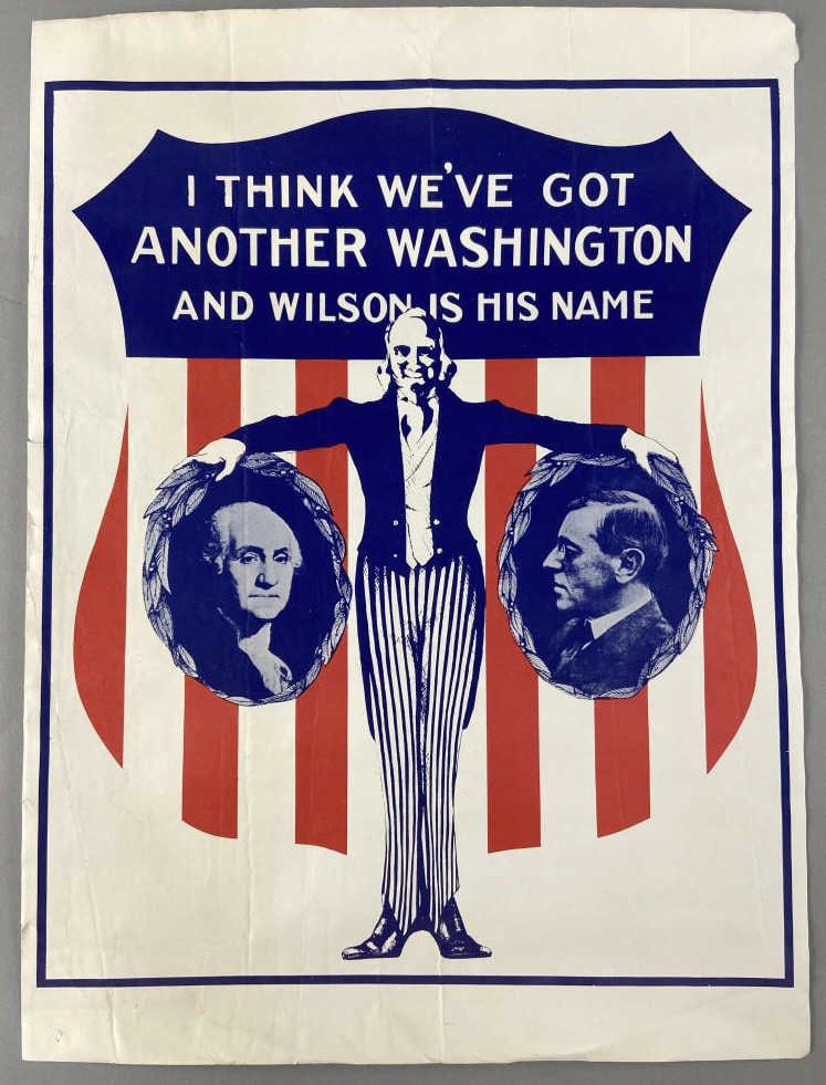 Woodrow Wilson 1912 Campaign Poster (1 of 7)