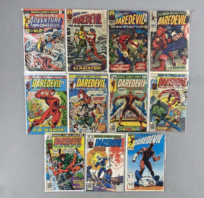 Daredevil Comics Silver & Bronze Age 11 Issues (1 of 15)