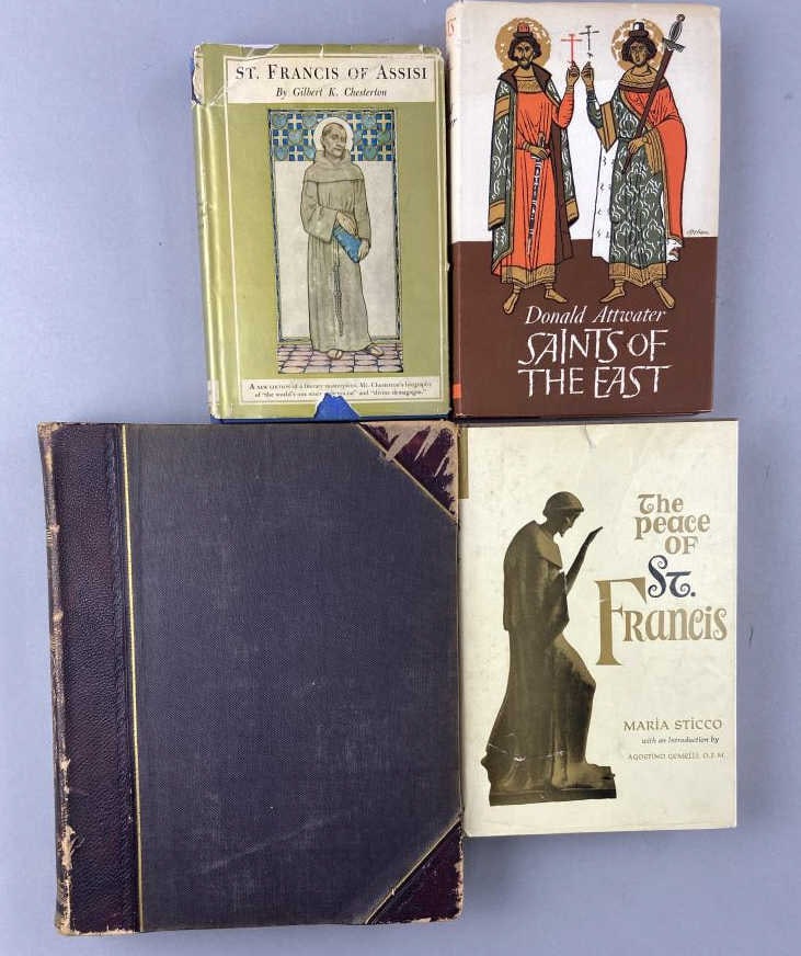 3 Saint Books & Historic Illustrations of Bible (1 of 20)