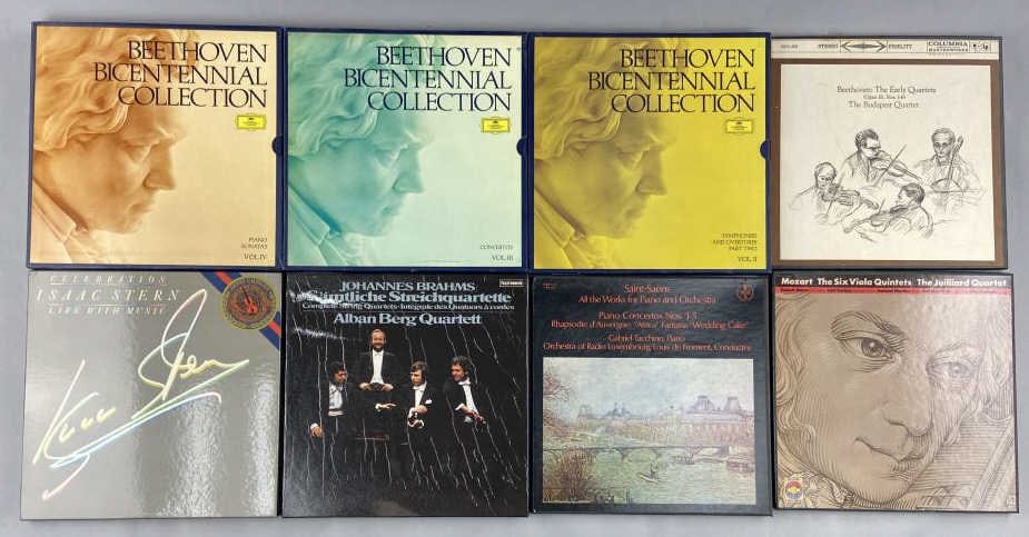 Vinyl Box Sets Beethoven Mozart Brahms