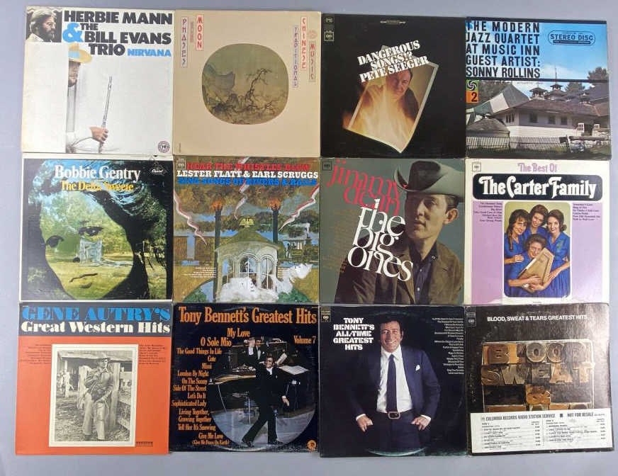 12 Vinyl Albums Tony Bennett Bobbie Gentry (1 of 15)