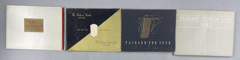 Packard Flip Books 1936, 1937, and 1938 (1 of 8)