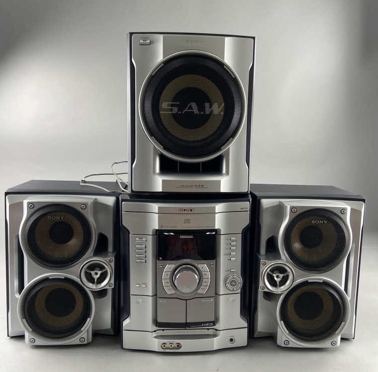 Sony MHC-GX45 3 Disc Hi Fi w/ Speakers & Remote (1 of 10)
