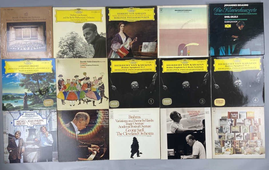 15 Albums Brahms, Bartok, Dvorak (1 of 10)