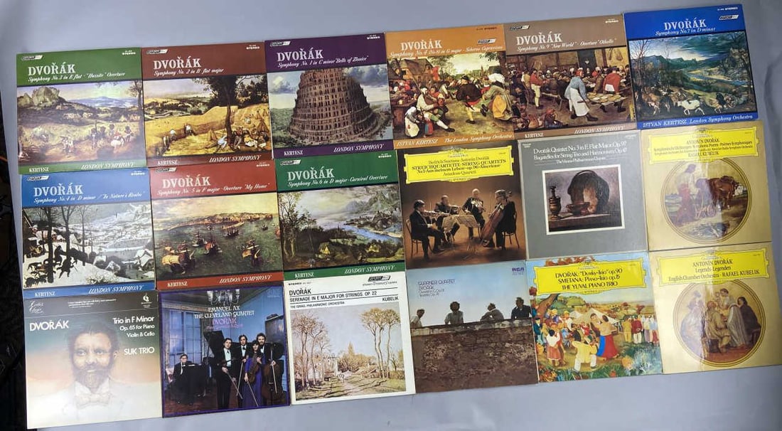 18 Vinyl Albums Antonin Dvorak Classical (1 of 11)