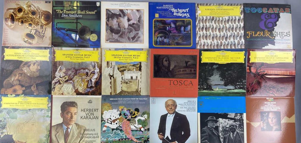 18 Albums Sibelius, Vivaldi, Spanish Guitar (1 of 15)