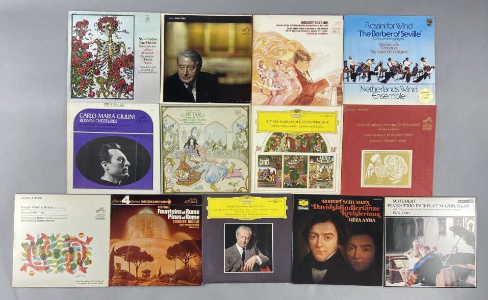 13 Albums Rimsky-Korsakov, Schumann, Rossini (1 of 12)