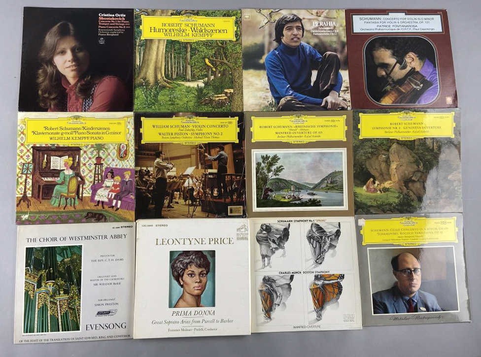 12 Vinyl Records Shostakovich Schumann Price (1 of 14)