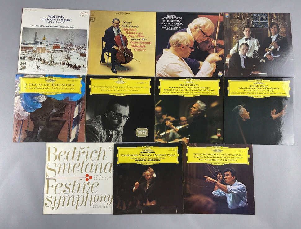 11 Vinyl Albums Tchaikovsky Strauss Smetana (1 of 15)