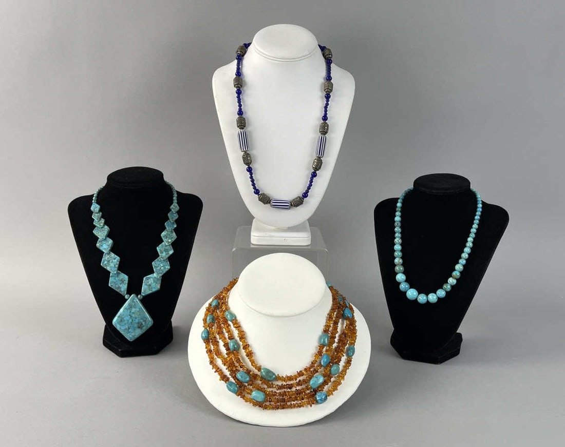 Mine Finds Jay King Silver Amber Turquoise (1 of 9)