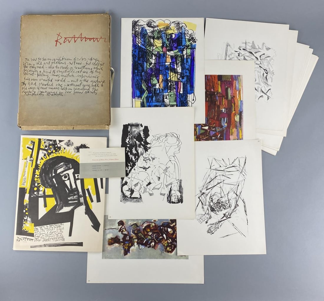 Abraham Rattner (American 1895-1978) Portfolio (1 of 11)