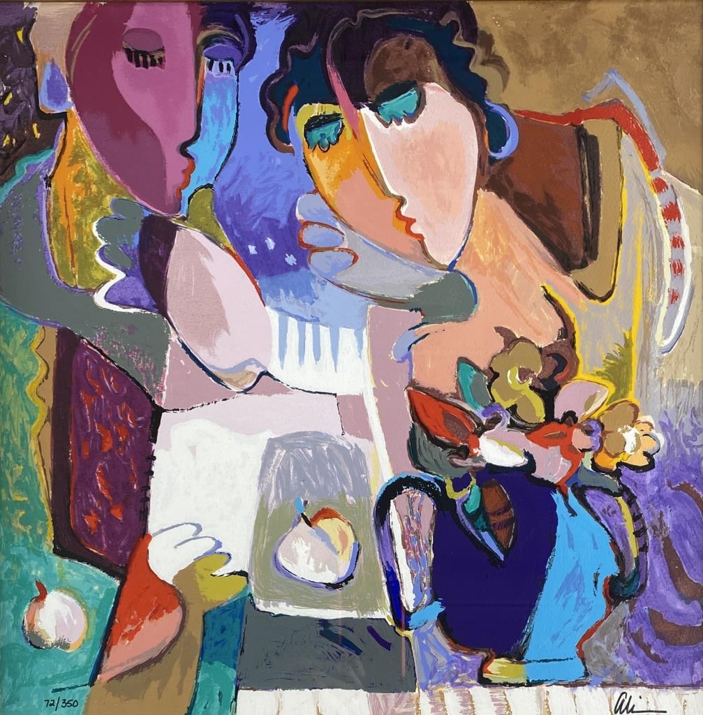 Ali Golkar Signed Numbered Serigraph (1 of 7)