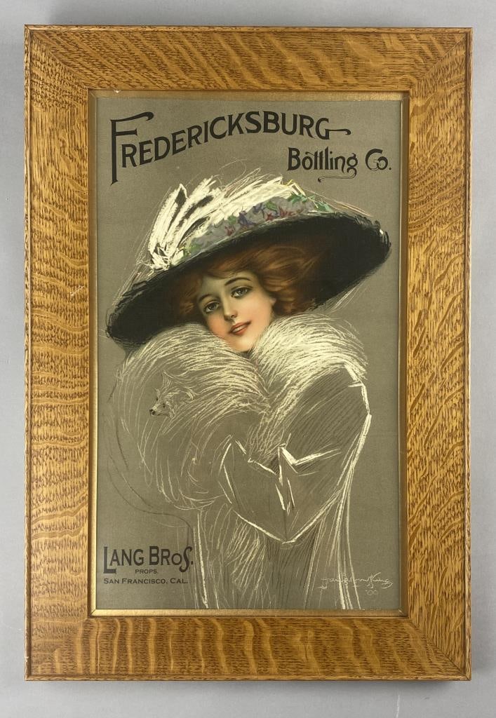 Fredericksburg Bottling Advertising Print 1909 (1 of 4)