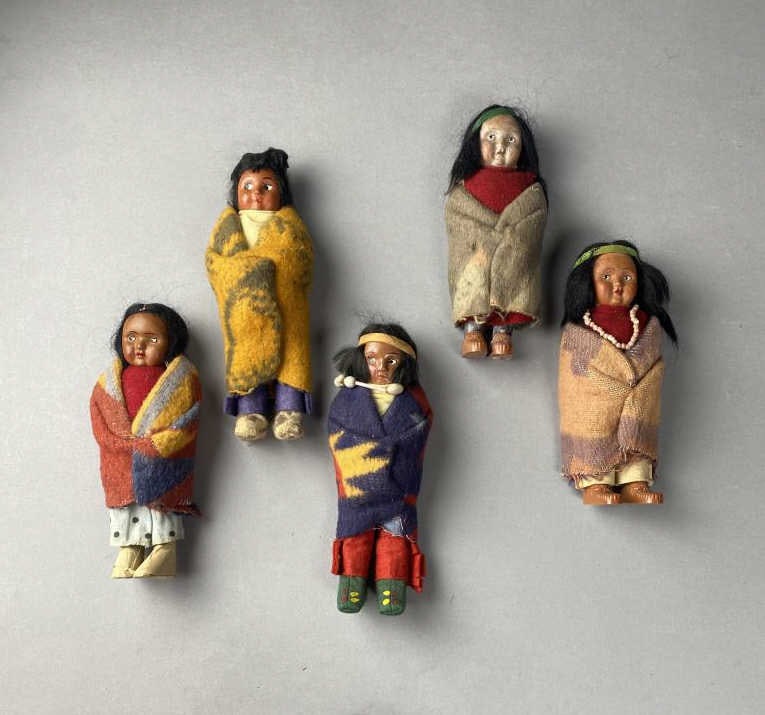 5 Skookum Dolls Native American Style (1 of 2)