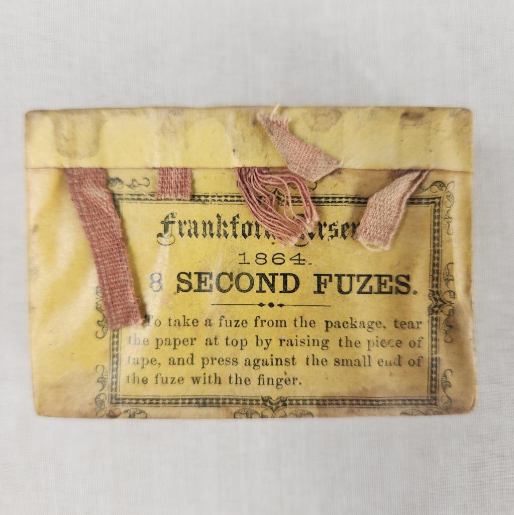 Original Frankford Arsenal 1864 8 Second Fuzes (1 of 4)