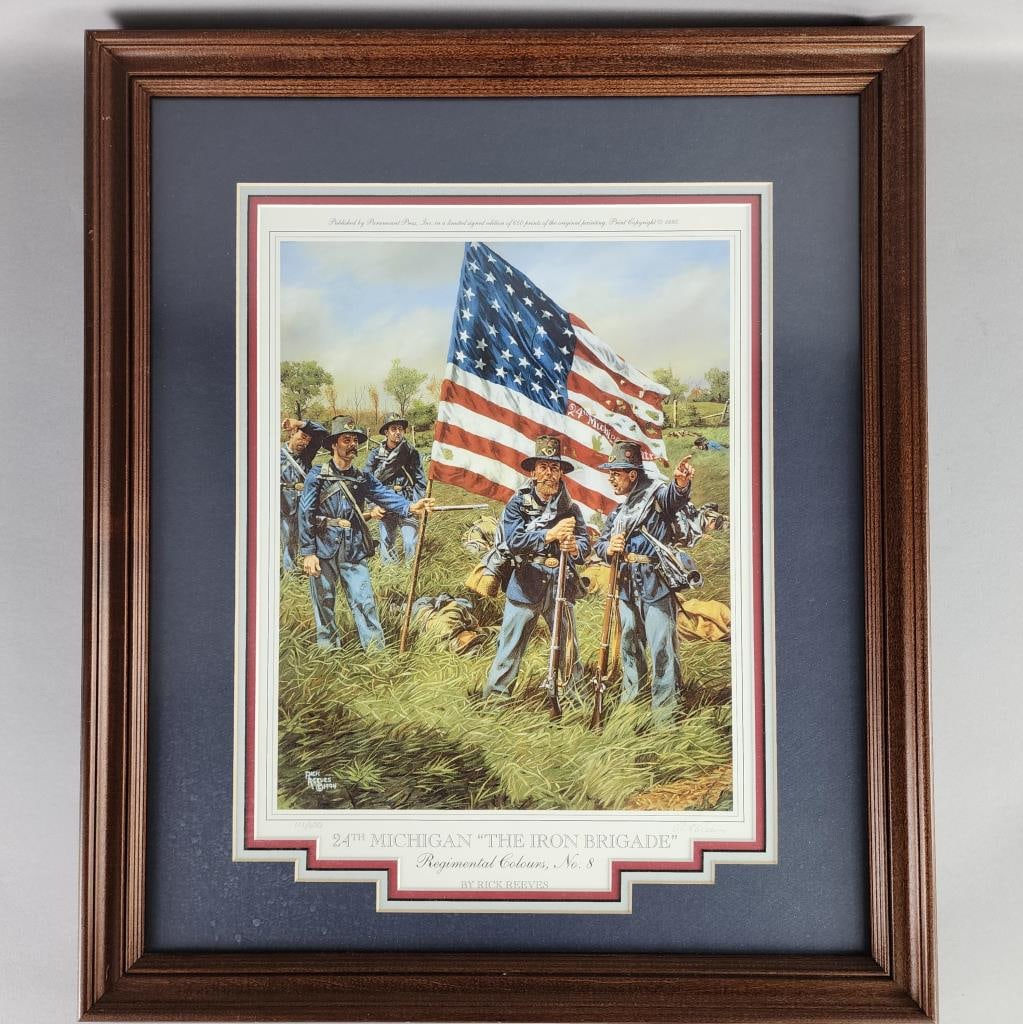 Civil War Framed Art - Signed and Numbered (1 of 7)
