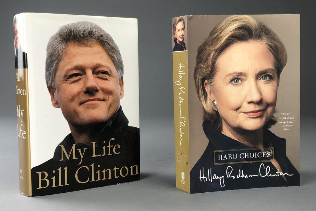Bill Clinton & Hillary Clinton Signed Books (1 of 10)