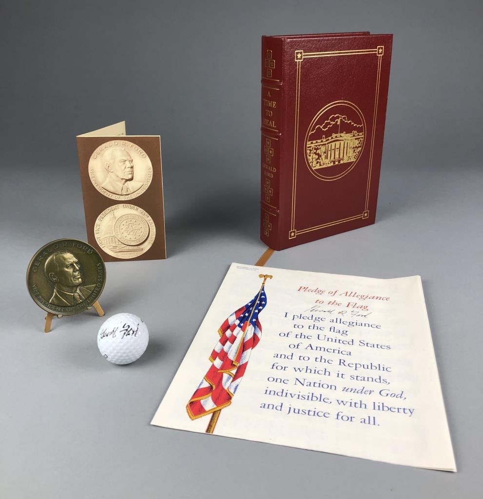 Gerald Ford Autographed Items (1 of 17)