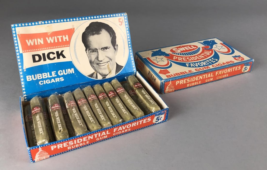 1968 Richard Nixon Bubble Gum Cigars (1 of 6)