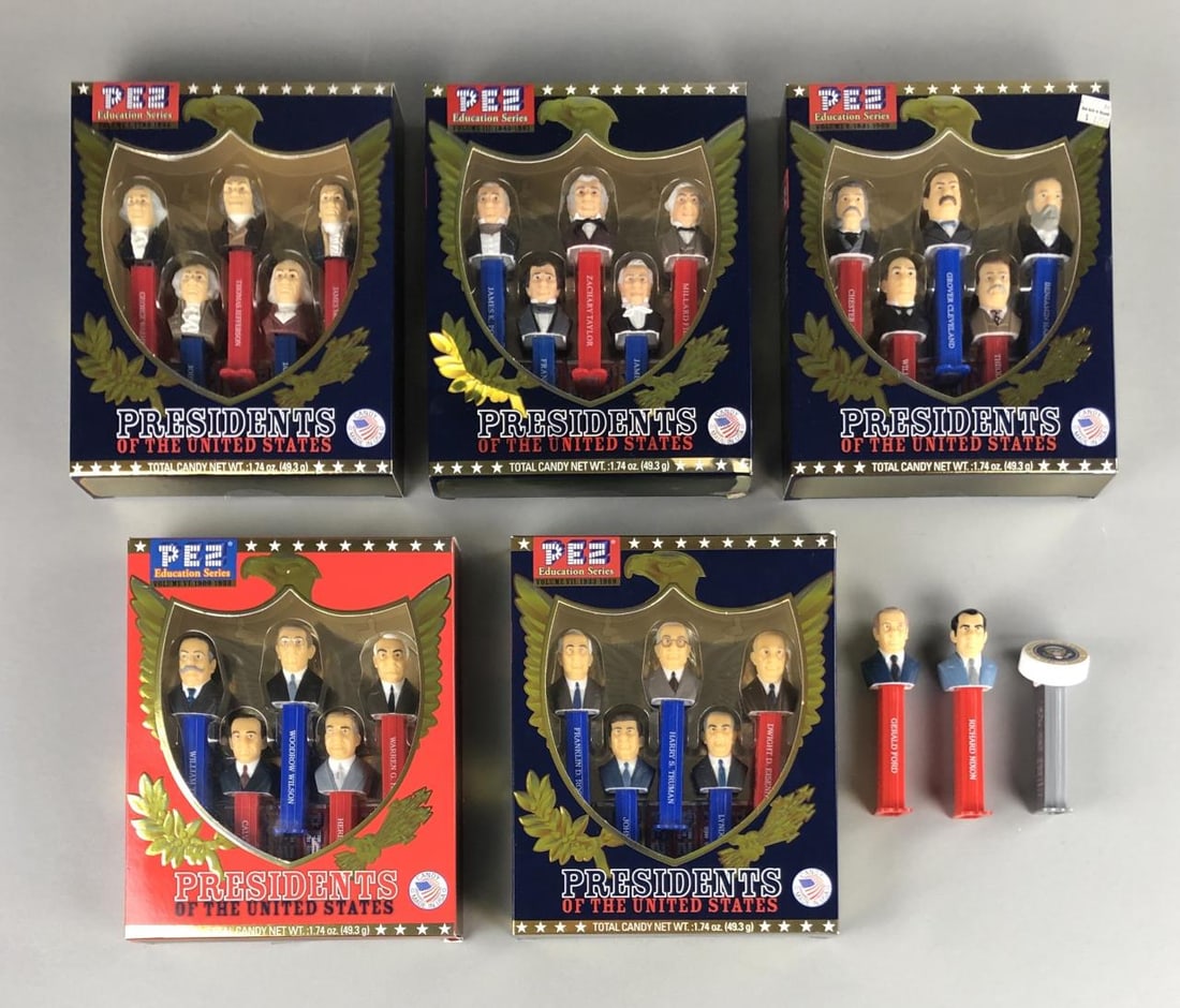 Presidential Pez Dispensers (1 of 7)