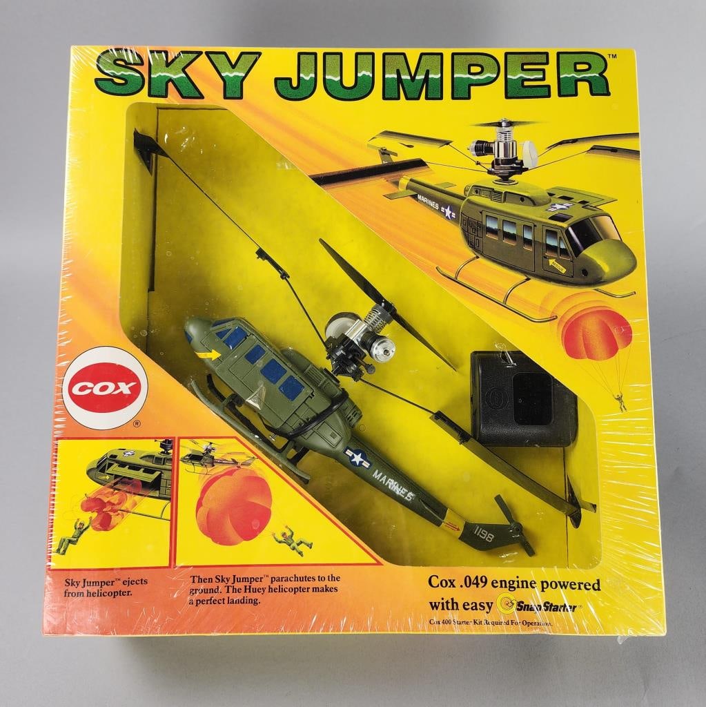 Cox Gas Powered Sky Jumper Factory Sealed Box (1 of 3)