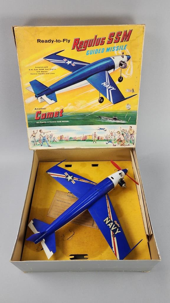 Comet PLM-31 Regulus SSM Guided Missile With Box (1 of 3)