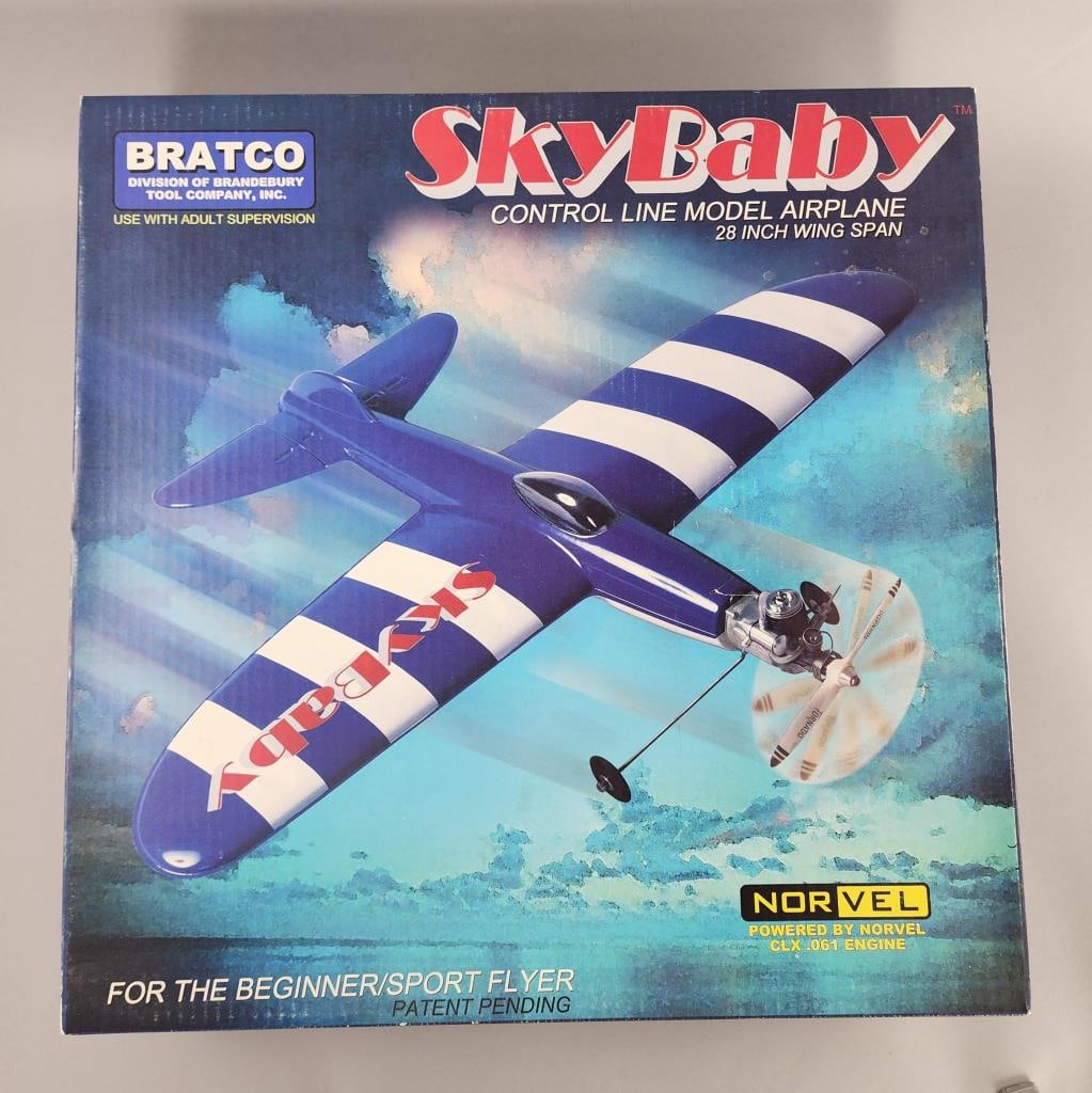 Bratco Sky Baby Engine Powered Plane With Box (1 of 4)