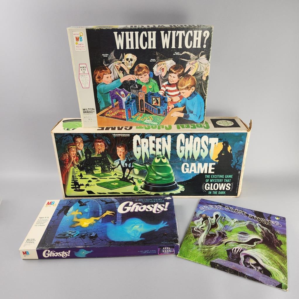 Ghosts! & Which Witch? Board Games, Green Ghost (1 of 5)