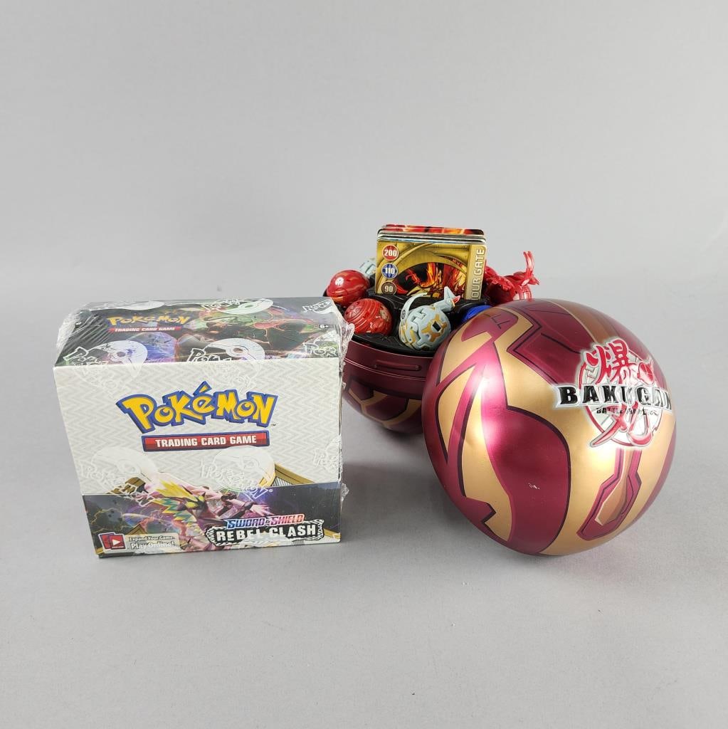 Sealed Pokemon Cards, Bakugan Brawlers w/ Case (1 of 5)