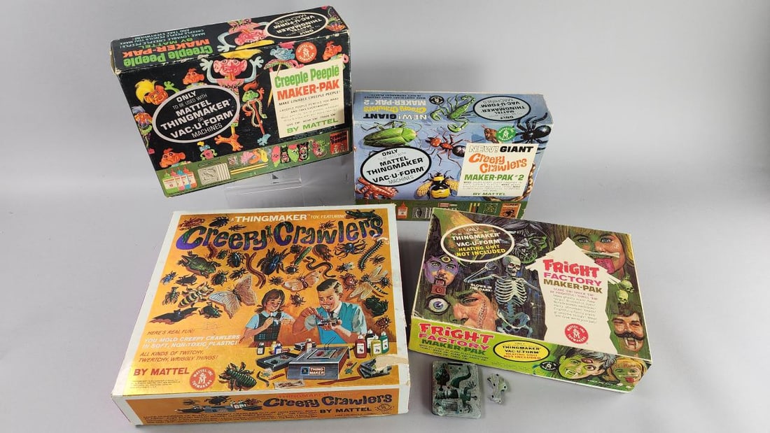 Thingmaker Toy and 3 Extra Maker-Paks with Boxes (1 of 20)